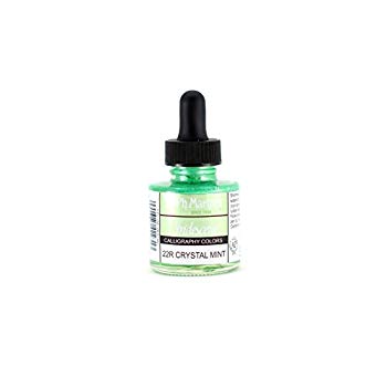 【中古】Dr. Ph. Martin's Iridescent Calligraphy Color 1.0 oz Crystal Mint (22R)|ドリエム店