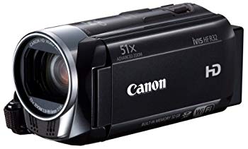 【中古】【非常に良い】Canon デジタルビデオカメラ iVIS HF R32 ブラック 光学32倍 Wi-Fi IVISHFR32BK tf8su2k