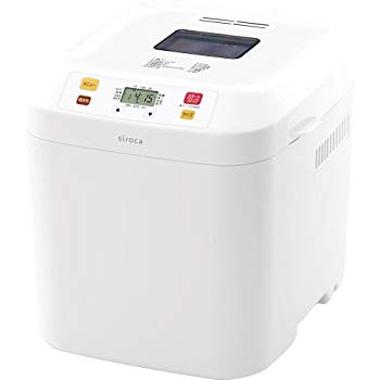 【中古】【非常に良い】siroca 2斤対応ホームベーカリー 全12メニュー搭載 【ジャム/ピザ生地/お餅も作れる】 SHB-112｜ドリエム店