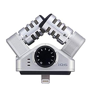 【中古】【非常に良い】ZOOM ズーム XYステレオマイクロフォン iPhone / iPad 用 iQ6 d2ldlup