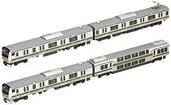 【中古】【非常に良い】KATO Nゲージ E233系 3000番台 東海道線・上野東京ライン 基本 4両セット 10-1267 鉄道模型 電車｜ドリエム店