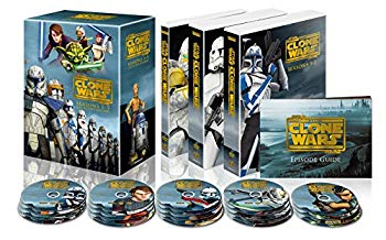 【中古】【非常に良い】スター・ウォーズ:クローン・ウォーズ シーズン1-5 コンプリート・セッ ト(22枚組) [DVD]｜ドリエム店