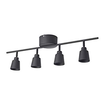 【中古】【非常に良い】IKEA(イケア) KNUTBO シーリングスポットライト 4スポット グレー (50312891) (503.128.91)|ドリエム店