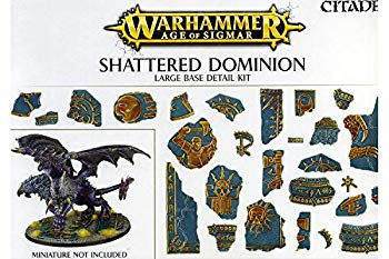 【中古】WARHAMMER AOS SHATTERED DOMINION LARGE BASE DETAIL 2zzhgl6