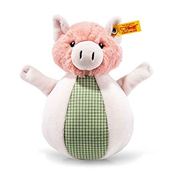 【中古】Steiff シュタイフ ハッピーファーム ピグリーピッグ(ミュージカルトイ) 19 240966|ドリエム店
