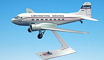 【中古】フライトミニチュアContinental Airlines DC - 3?1?: 100?Scale Display Model z2zed1b