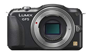 【中古】パナソニック ミラーレス一眼カメラ ルミックス GF5 ボディ 1210万画素 エスプリブラック DMC-GF5-K|ドリエム店