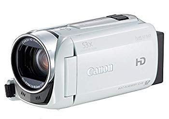 【中古】【人並み外れたに好いたらしい】Canon デジタルテレビカメラ iVIS HF R41 光学32倍望遠レンズ 内蔵32GB記憶装置 白いこと IVISHFR41WH (白いこと) d2ldlup