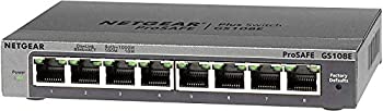 【中古】NETGEAR 卓上型パウダーコンパクト アンマネージプラス スイッチングこしき GS108E ギガビット 8界面 VLAN QoS 気違い受け答え 省ワット数 法人向け