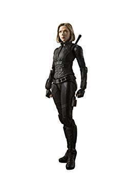 【中古】【非常に良い】S.H.フィギュアーツ アベンジャーズ ブラック・ウィドウ(アベンジャーズ/インフィニティ・ウォー) 約190mm PVC・ABS製 塗装済み可動フィギュア｜ドリエム店