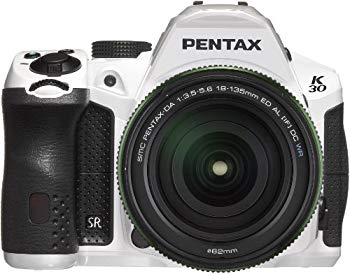 【中古】PENTAX デジタル一眼二眼レフ写真機 K-30 水晶体一揃いの道具 [DA18-135mmWR] 水晶白いこと K-30LK18-135 C-WH 15689 tf8su2k