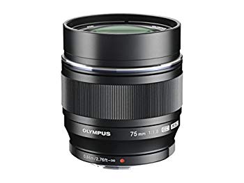 【中古】OLYMPUS 単興味の中心水晶体 M.ZUIKO DIGITAL ED 75粍 F1.8 黒いこと khxv5rg
