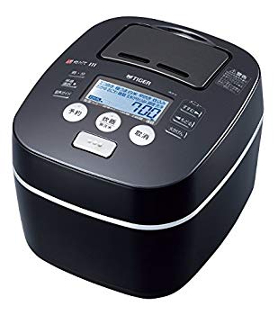 【中古】タイガー 炊飯器 土鍋圧力IH 「炊きたて」 5.5合 ブラック JKX-V100-K d2ldlup