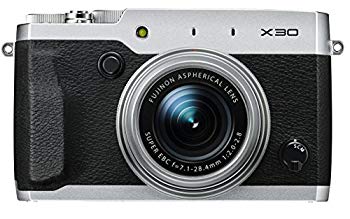 【中古】FUJIFILM デジタル写真機 X30 しろがね色 FX-X30 S d2ldlup