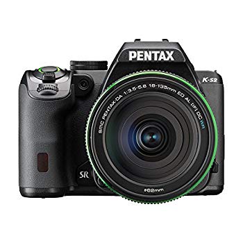 【中古】PENTAX デジタル一眼二眼レフ PENTAX K-S2 DA18-135mmWR水晶体一揃いの道具 (黒いこと) PENTAX K-S2 DA18-135mmWRKIT (BLACK) 11590 qqffhab