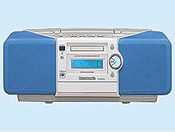 【中古】Panasonic パナソニック　RX-MDX50-Ａ（ブルー）　パーソナルMDシステム　（CD/MDデッキ）（ラジカセ形状タイプ）MDLP非対応 2zzhgl6