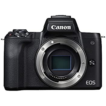 【中古】【人並み外れたに似つかわしい】キヤノン EOS Kiss M 上半身 黒いこと