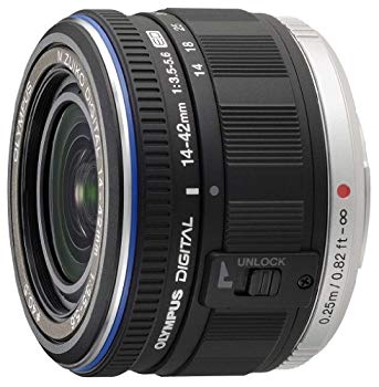 【中古】【非常に良い】OLYMPUS 標準ズームレンズ M.ZUIKO DIGITAL ED 14-42mm F3.5-5.6 ブラック 2mvetro