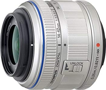 【中古】【非常に良い】OLYMPUS 標準ズームレンズ M.ZUIKO DIGITAL 14-42mm F3.5-5.6 II シルバー wgteh8f