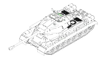 【中古】【非常に良い】トランペッターモデル 1/35 ソビエト軍 JS-4重戦車 "スターリン4" プラモデル｜ドリエム店