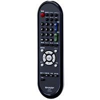 【中古】シャープ[SHARP]　オプション・消耗品　【0106380233】　液晶テレビ用　リモコン ggw725x