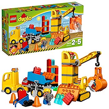 【中古】レゴ (LEGO) デュプロ デュプロRのまち“工事一こまとはたらく車\