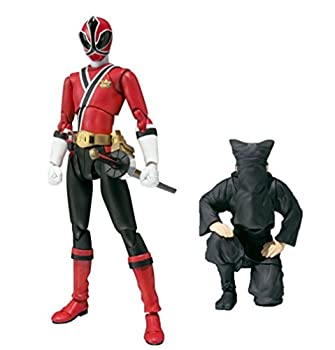 【中古】S.H.フィギュアーツ シンケンレッド 初回特典「黒子」付き