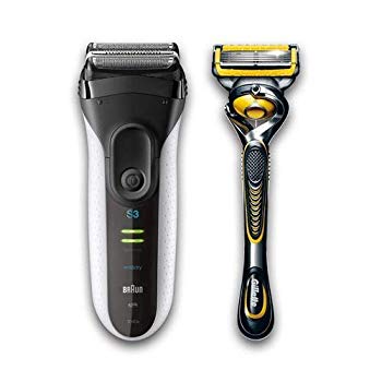 【中古】ブラウン メンズシェーバー（ホワイト）BRAUN Series3（シリーズ3）【3枚刃】 3040S-W-P1 z2zed1b 14,721円
