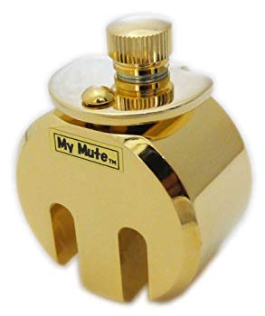 【中古】【非常に良い】My Mute チェロ用消音器 高級金メッキ仕上げ 重量約260g MM-C 6g7v4d0