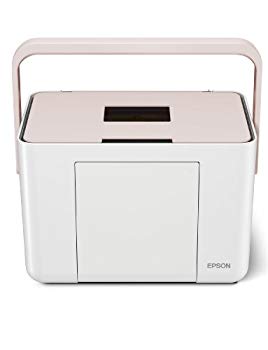 【中古】EPSON Colorio me パウダーコンパクト印刷工 E-330SP 2.5型色つや液晶 4色染め料 サクラ色 wyw801m