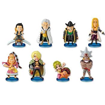【中古】ONE PIECE ワンピース ワールドコレクタブルフィギュア vol.8 全8種フルセット wgteh8f