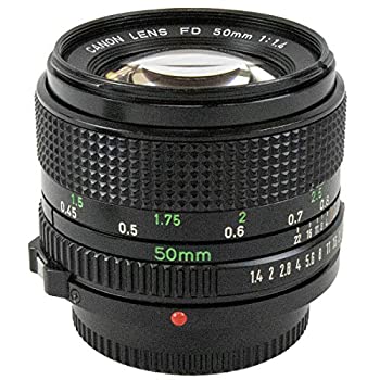 【中古】Canon MF水晶体 NewFD 50粍 F1.4 TV・オーディオ・カメラ-カメラ用交換レンズ