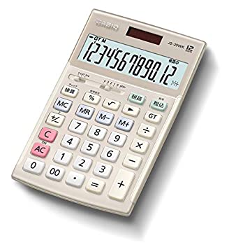 【中古】【人並み外れたに好いたらしい】カシオ 本格実務計算器 12桁 検算役立つこと 緑であること買いもとめる法其れ相応 ジャスト手合い ゴールド JS-20WK-GD その他-日用品雑貨・文房具・手芸
