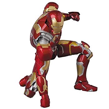 【中古】MAFEX マフェックス MAFEX IRON MAN MARK43 『アベンジャーズ/エイジ・オブ・ウルトロン』 ノンスケール ABS&ATBC-PVC製 塗装済み アクションフ w17b8b5