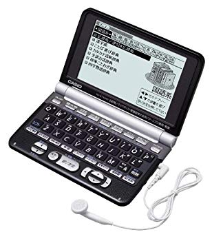 【中古】CASIO 電子辞書 Ex-word XD-ST6200BK ブラック (100コンテンツ 6ヶ国語音声機能 生活実用モデル バックライトつきスーパー高精細液晶 トリプル追|ドリエム店