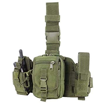【中古】CONDOR(コンドル) タクティカルギア ユティリティ レッグリグ(ポーチセット) MA25 OD|ドリエム店