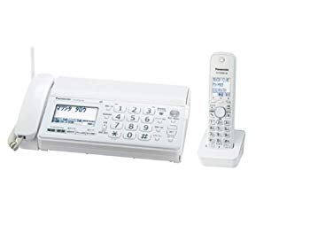 【中古】パナソニック おたっくす デジタルコードレスFAX 子機1台付き 1.9GHz DECT準拠方式 ホワイト KX-PD301DL-W g6bh9ry