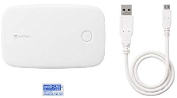 【中古】【定め事代わりになる店品】SoftBank SELECTION ポケットフルセグ 録画相応うテレビ受像機ラジオ受信機  SB-TV05-FSBA 9jupf8b