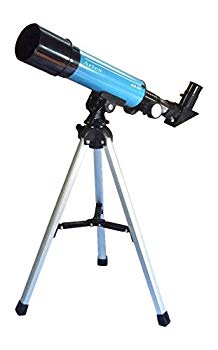 【中古】【人並み外れたに好いたらしい】MIZAR(ミザールテック) 天体望遠鏡 曲がり目式 50粍 差しわたし パウダーコンパクト印字機 謂われ因縁台 三脚架 仕かける 青色 AR-50BL w17b8b5 天体望遠鏡-カメラ・ビデオカメラ・光学機器-TV・オーディオ・カメラ