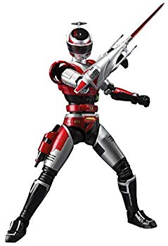 【中古】S.H.フィギュアーツ 特警ウインスペクター ファイヤー 約145mm ABS&PVC製 塗装済み可動フィギュア w17b8b5画像