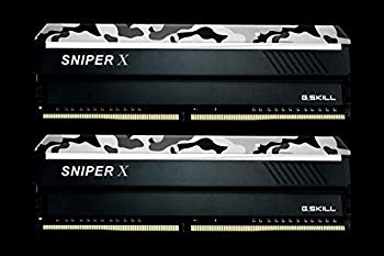 【中古】【非常に良い】G.Skill SniperX F4-3600C19D-16GSXWB (DDR4-3600 8GB×2)|ドリエム店