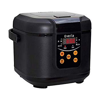【中古】土鍋釜炊飯器 多機能 3合炊き KH-SK300 ブラック e6mzef9
