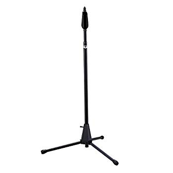 【中古】キクタニ マイクスタンド ストレートタイプ ワンタッチ高さ調整 高さ1030~1645mm MS-205B ブラック 6g7v4d0