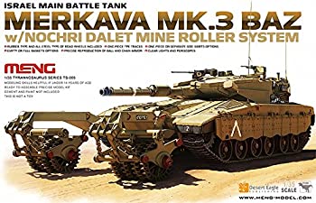 【中古】【非常に良い】モンモデル 1/35 メルカバMK.3 BAZ w/ ノッフリー・ダレット マインローラーシステム プラモデル|ドリエム店