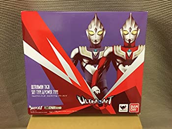 【中古】ULTRA-ACT ウルトラマンティガ スカイタイプ＆パワータイプ(魂ウェブ限定)