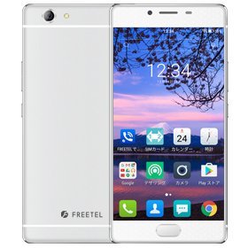 【中古】【ジャイロセンサー搭載】FREETEL REI 麗 (メタルシルバー)｜ドリエム店