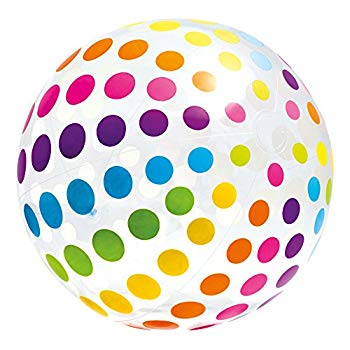 【中古】【非常に良い】INTEX(インテックス) ビーチボール 浮輪 ジャイアントビーチボール 直径183cm 58097 [日本正規品]｜ドリエム店