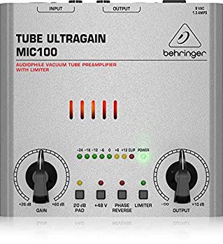 【中古】【非常に良い】BEHRINGER マイクプリアンプ MIC100|ドリエム店