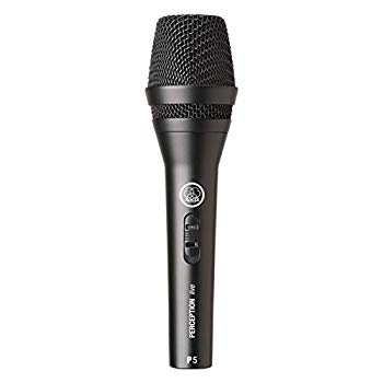【中古】AKG アカゲ ボーカル用 スーパーカーディオイドマイクロホン P5 S スイッチ付 【国内正規品】 wyw801m