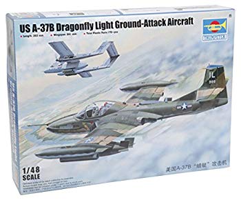 【中古】トランペッター 1/48 A-37B ドラゴンフライ プラモデル qqffhab